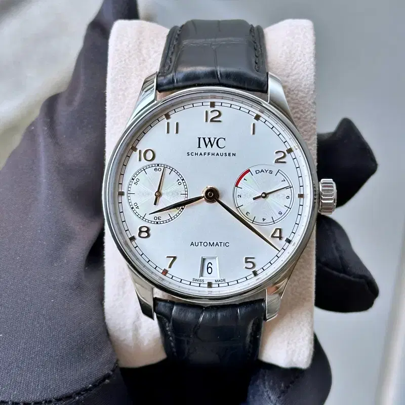 IWC 포르투기저 세븐데이즈 42mm 오토매틱 500704 국내 백화점